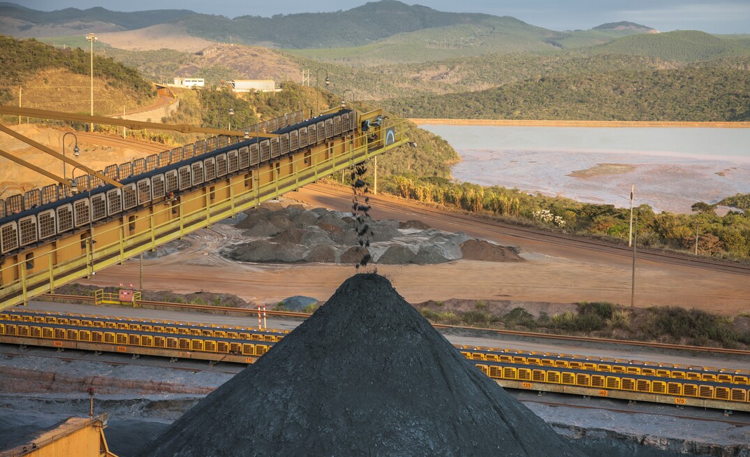 Operação de minério de ferro em MG