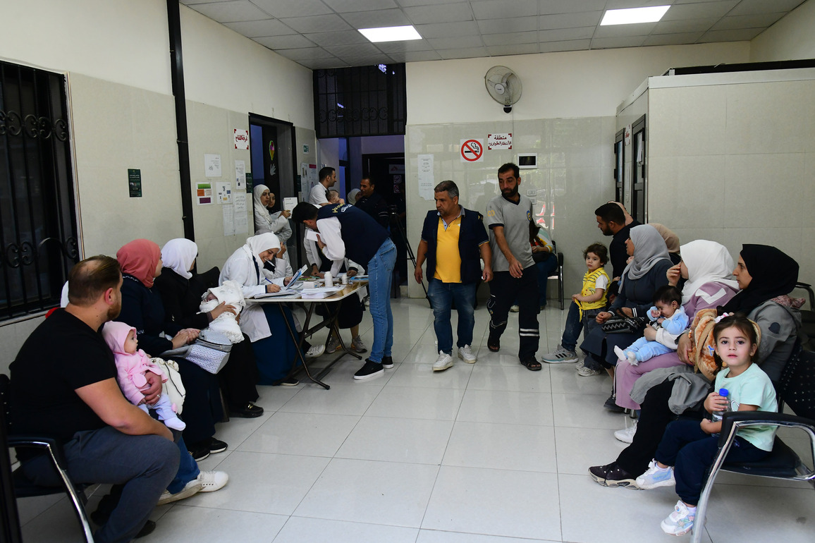 SYRIA-DAMASCUS-MEASLES-VACCINE CAMPAIGN
