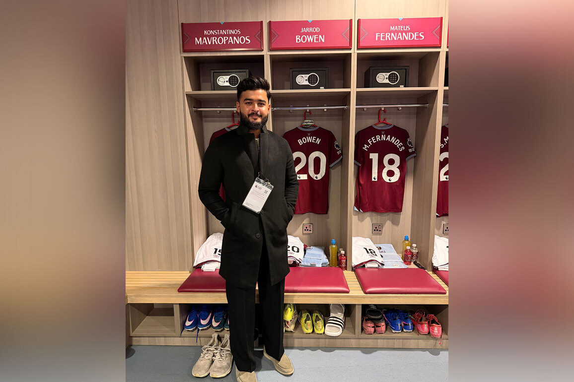 Riyan Parag shares matchday experience at London Stadium as Premier League super fan