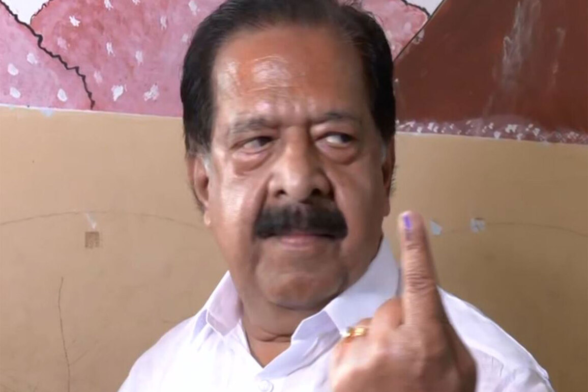"Winning more than 100 seats": Congress' Ramesh Chennithala after casting vote in Haripad