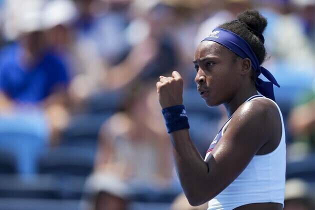 Coco Gauff saves 3 match points to reach Dubai quarters