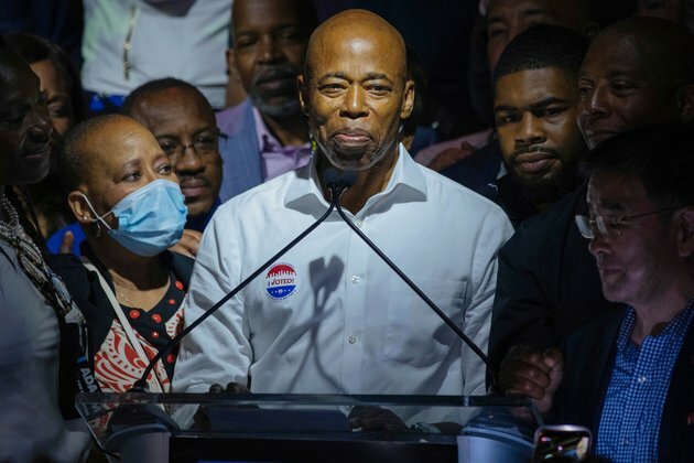 Eric Adams Leads New York City Mayor Race
