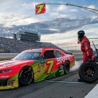 Justin Allgaier holds off teenager Brent Crews to win at Nashville