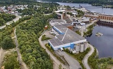 A simulation of Nemaska’s new lithium hydroxide conversion facility in Shawinigan, Quebec 