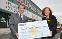 Ian Haldane raises £20,000 for Marie Curie  