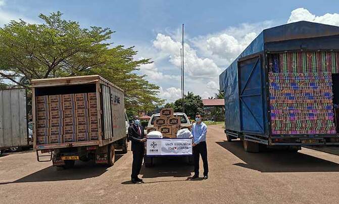 COVID-19: UNRA, 9 Chinese firms donate to vulnerable Ugandans COVID-19: UNRA, 9 Chinese firms donate to vulnerable Ugandans