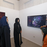 Latifa bint Mohammed visits 14th edition of Sikka Art & Design Festival