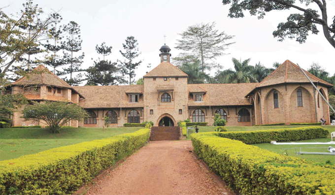 he administration block is distinct and one of the oldest buildings at  hotos by enry subuga
