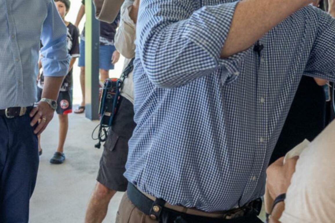 Channel 10 cameraman suffers bloody cut as Peter Dutton shows off right foot belter