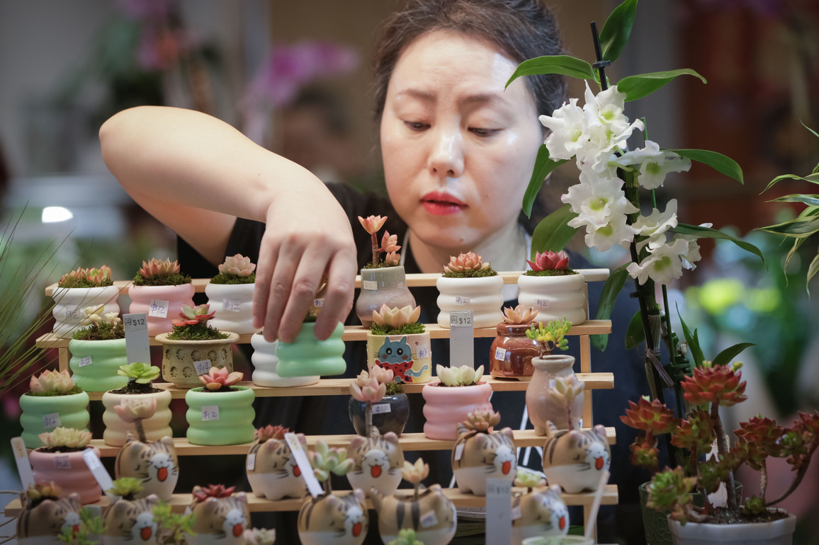 CANADA-RICHMOND-CHINESE NEW YEAR-FLOWER FAIR