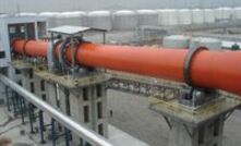  A Metso long kiln