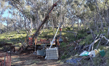 MinRex's drilling at the Queenslander mine, NSW