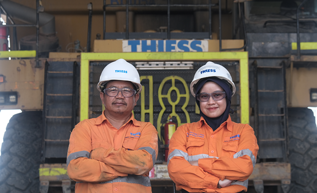 Thiess in Central Kalimantan.