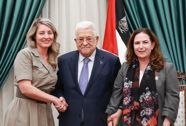 Canadian foreign minister meets with Palestinian leaders