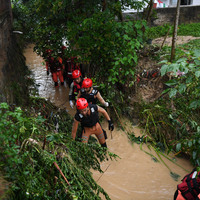 (SpotNews)CHINA-GUANGDONG-LANDSLIDE-RESCUE (CN)
