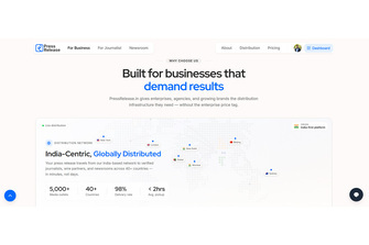 PressRelease.in Launches India's First Built-In AI Press Release Writer