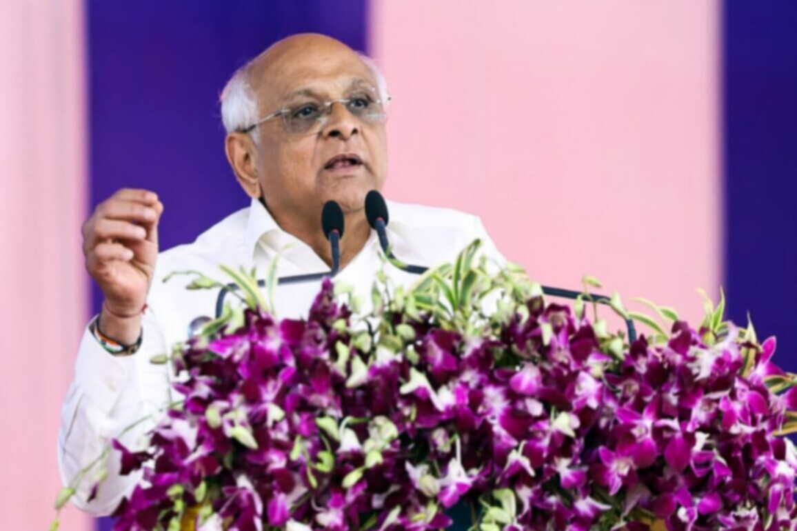 Gujarat CM Bhupendra Patel inaugurates girls hostel, bhojnalaya building at Devka Vidyapeeth