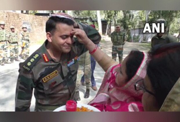 J-K: Indian Army celebrates Bhai Dooj with women at Line of Control