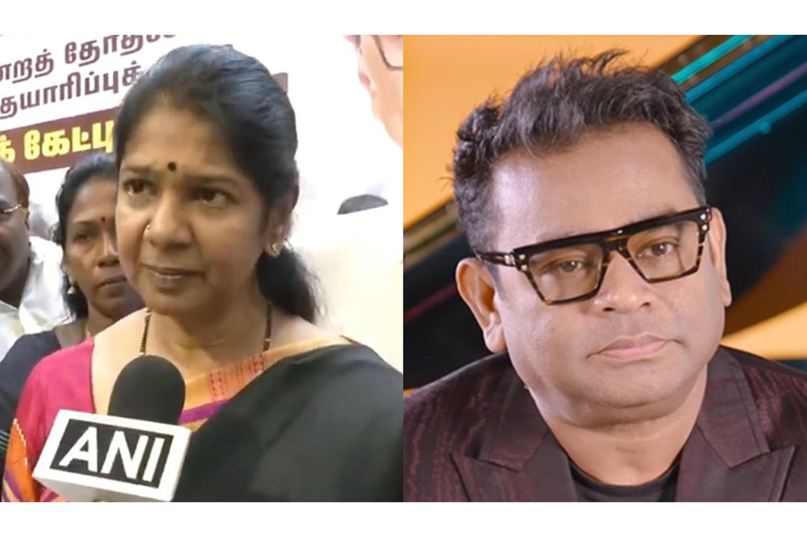 "He deserves respect and gratitude": DMK MP Kanimozhi stands by AR Rahman amid controversy over Bollywood remarks