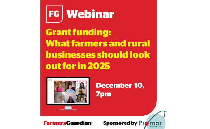 Join our free grant funding webinar: What farmers and rural businesses should look out for in 2025