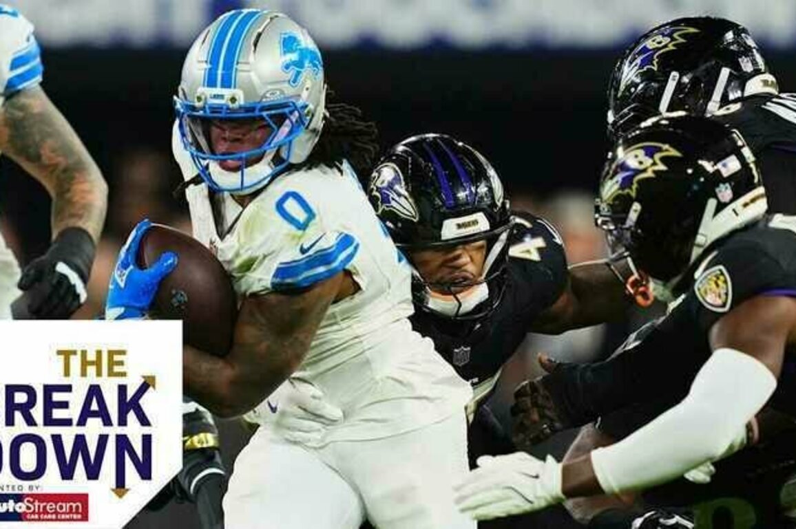 Clifton Brown's Five Thoughts on the Lions Running Past the Ravens