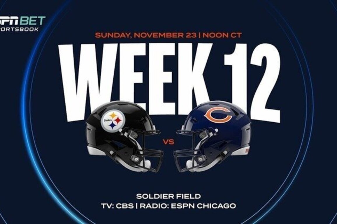 How to watch, listen to, stream Bears-Steelers Week 12 game