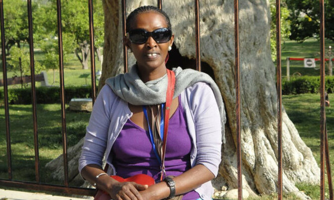 Police seize napkins from Byanyima Police seize napkins from Byanyima