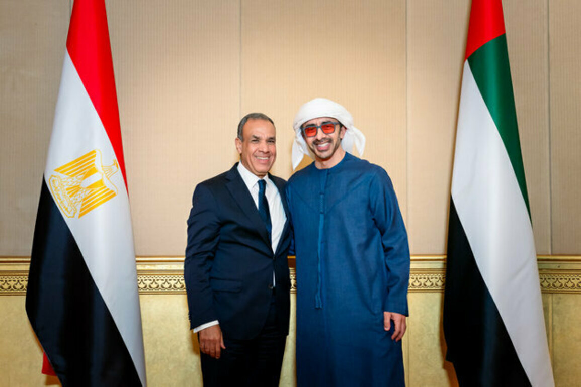 Abdullah bin Zayed receives Egypt's FM