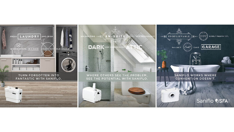 New Saniflo campaign wins praise 