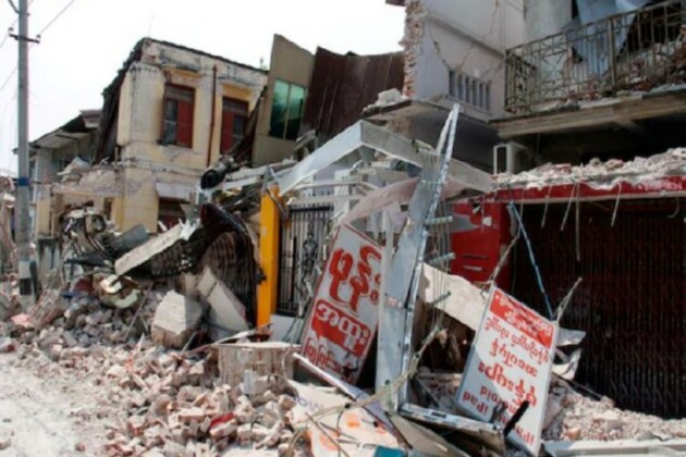 Earthquake of magnitude 3.4 strikes Myanmar