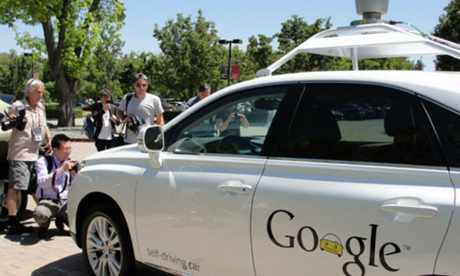 Google self-driving prototype cars hit public roads Google self-driving prototype cars hit public roads