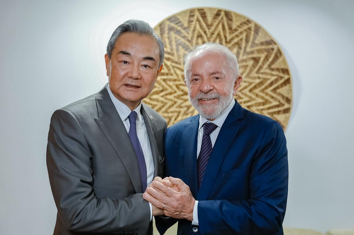 BRAZIL-BRASILIA-BRAZILIAN PRESIDENT-CHINA-WANG YI-MEETING