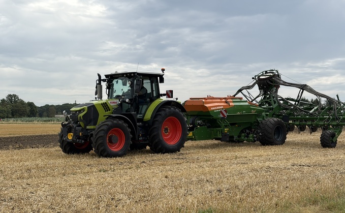 The new Claas Arion 5 Cmatic range comprises three four-cylinder models, with maximum outputs from 145 to 180hp.