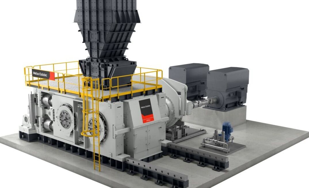 Metso's HRC Series high pressure grinding rolls (HPGR) are most often used when the processed material is hard rock
