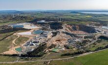 The previously mined and now re-booting Woodlawn operation in New South Wales