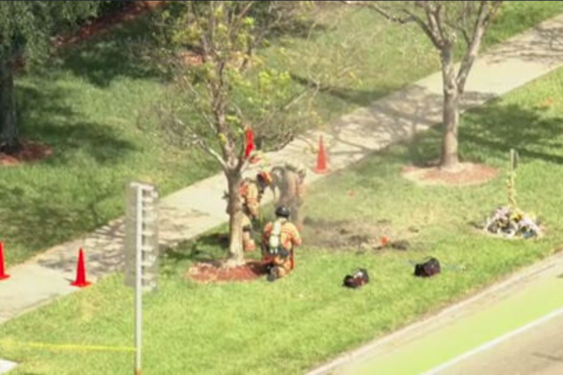 Crews cap gas leak in Tamarac - WSVN 7News - Miami News, Weather, Sports