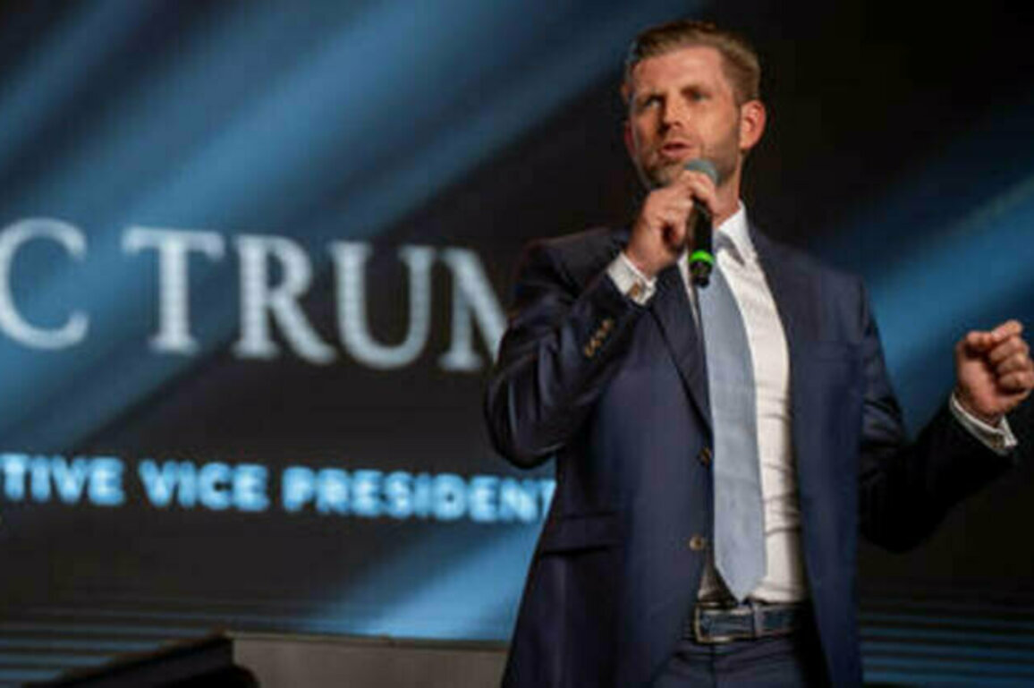 Trump's son hints at White House run