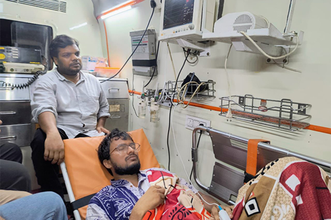 JNUSU president hospitalised amid ongoing hunger strike over PhD admissions, hostel issues