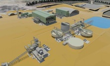 3-D view of the Woodlawn process plant