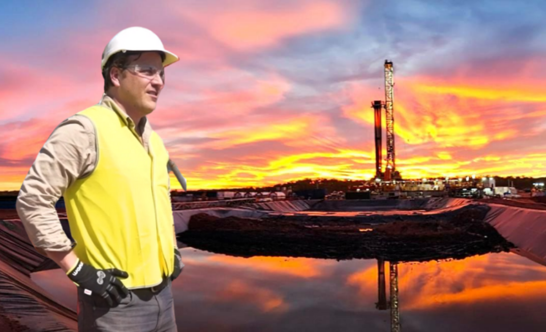 Beetaloo Energy hits FID on its Carpentaria project, with MD Alex Underwood in front of the NT pilot site.