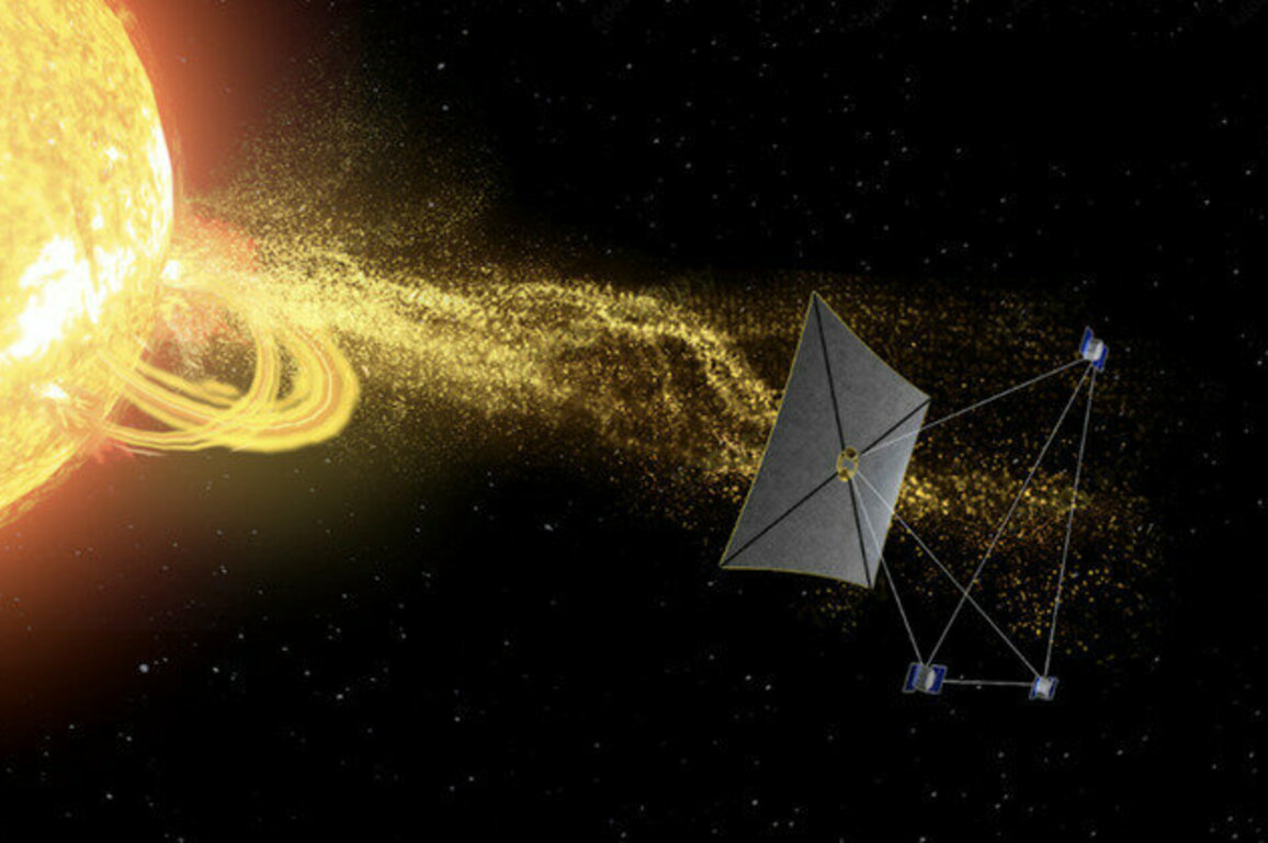 Spacecraft equipped with a solar sail could deliver earlier warnings of space weather threats to Earth's technologies