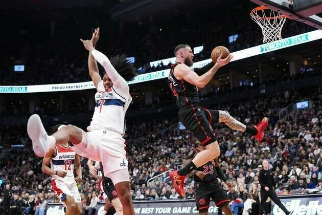 NBA roundup: Raptors become 1st to advance in Cup