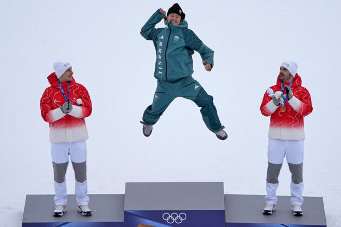 Champion Pinheiro Braathen wins South America's 1st Winter Games medal