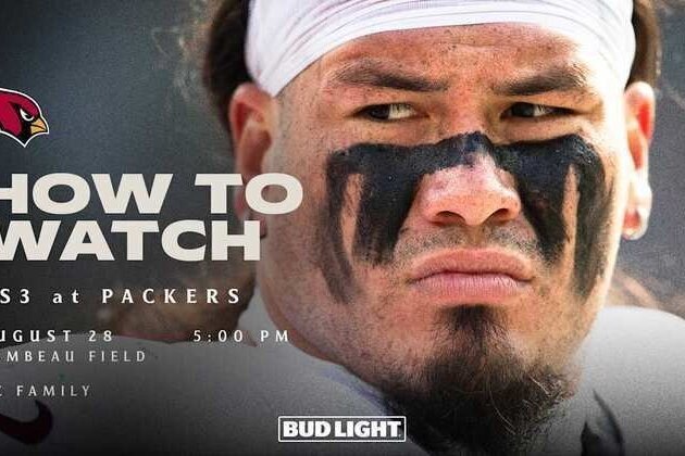 How To Watch: Cardinals at Packers, Preseason Game No. 4