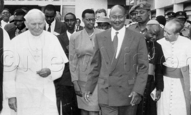 Today in History: Pope John Paul arrives in Uganda Today in History: Pope John Paul arrives in Uganda