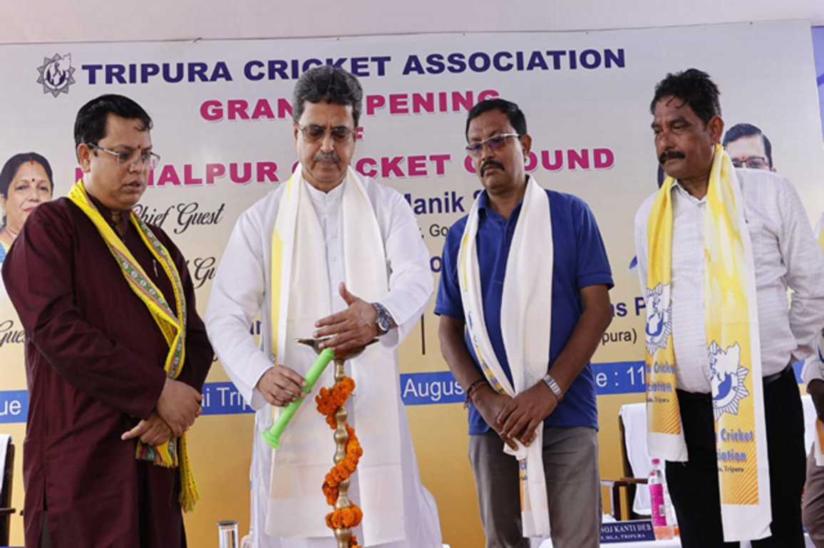 Tripura's first international cricket stadium to be ready by December: CM Saha