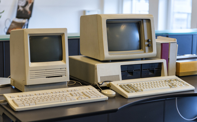 Workers and managers faced great changes in the 1980s, as personal computers finally reached office desks