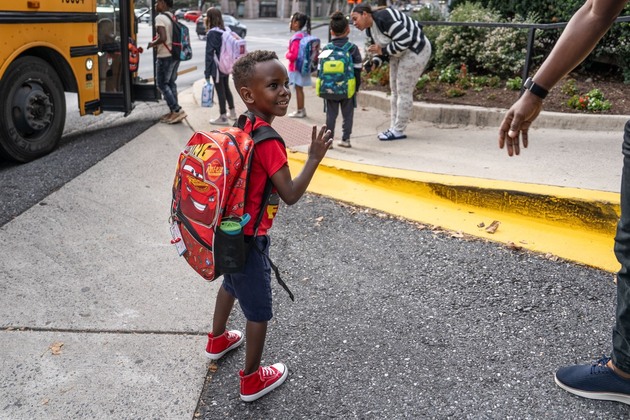 My son's first day of kindergarten conjured up bittersweet memories - Goats and Soda