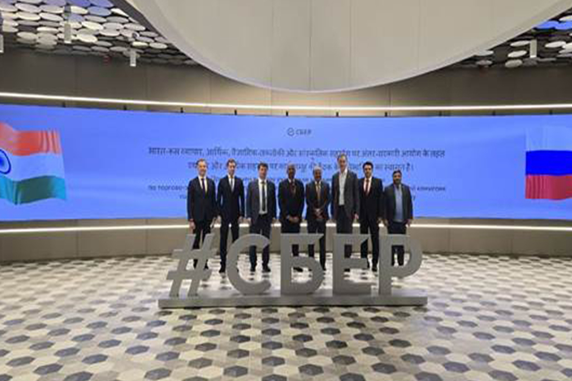 Commerce Secretary visits Moscow for 26th meeting of the India-Russia working group on trade and economic cooperation