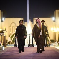 Zelenskyy in Saudi Arabia for peace talks, US meeting follows